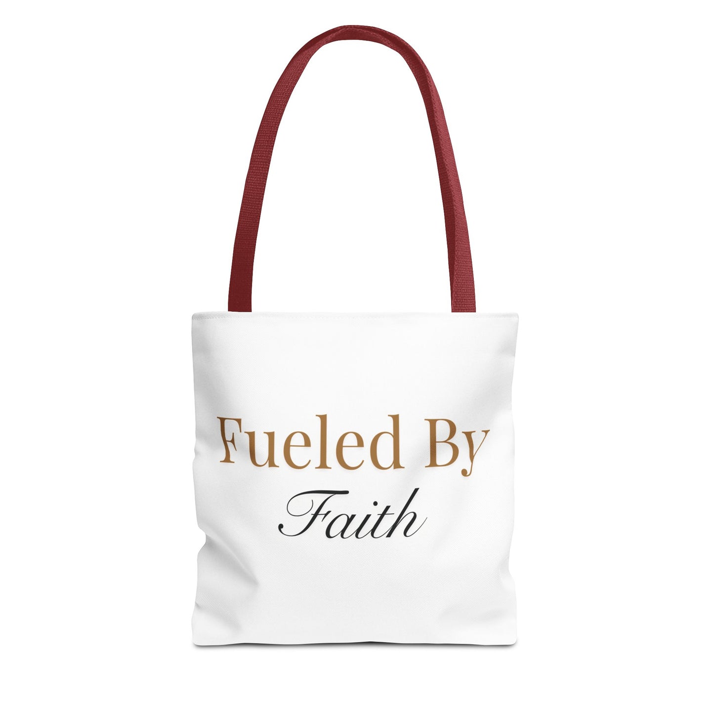 Fueled By Faith Tote Bag | High Durable® 100% Polyester