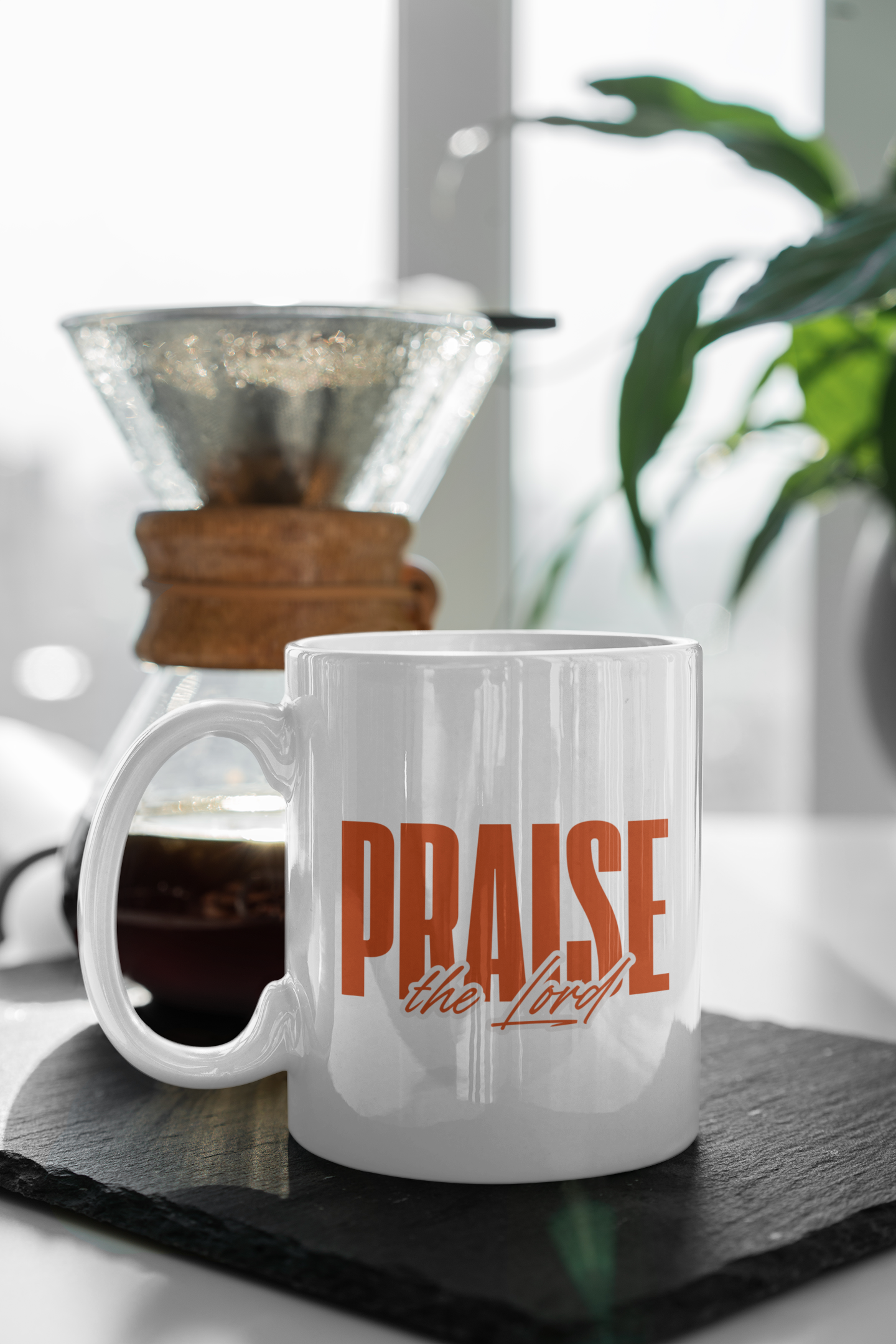 Praise the Lord Ceramic Mug (11oz) | Inspirational Coffee Mug