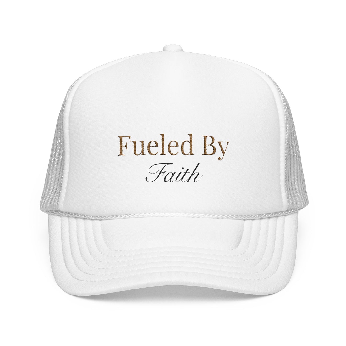 Fueled By Faith Trucker Hat | OTTO CAP® 100% Polyester