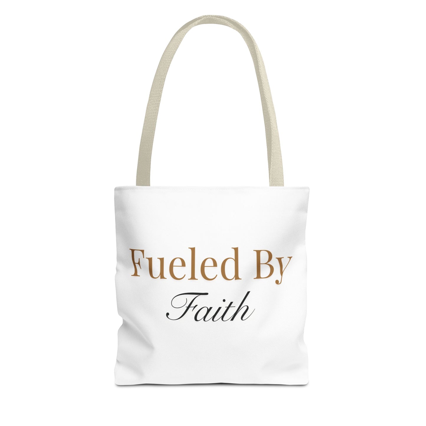 Fueled By Faith Tote Bag | High Durable® 100% Polyester