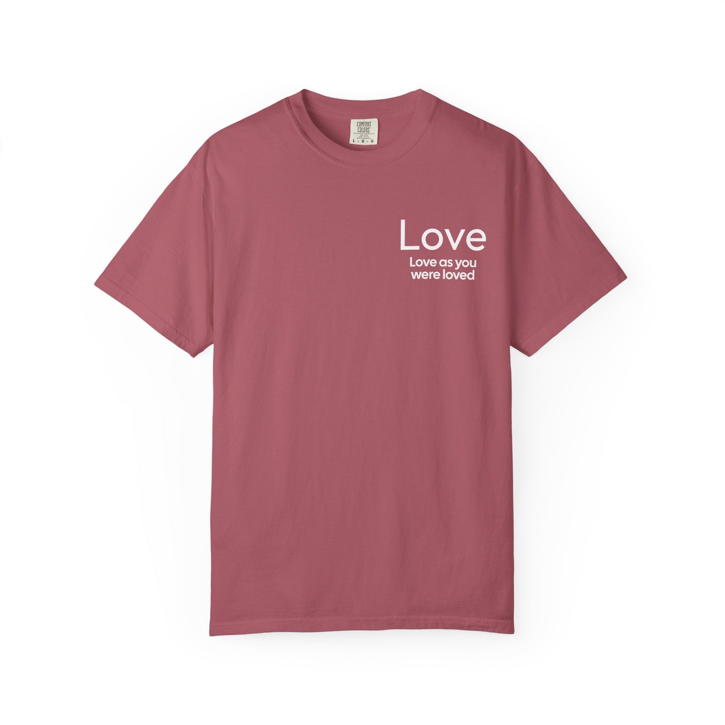 "LOVE" Fruits of The Spirit | Comfort Colors® Unisex Garment-Dyed T-shirt