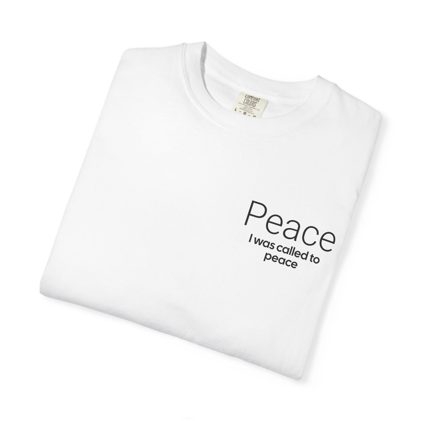 "PEACE" Fruits of The Spirit | Comfort Colors® Unisex Garment-Dyed T-shirt