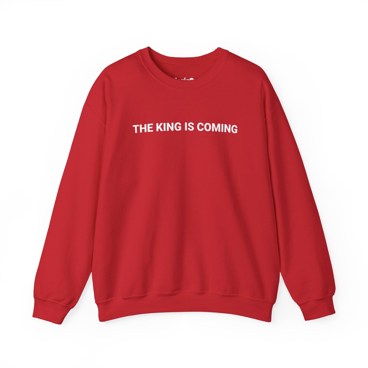 The King is Coming Sweatshirt | Classic Fit® Heavy Blend