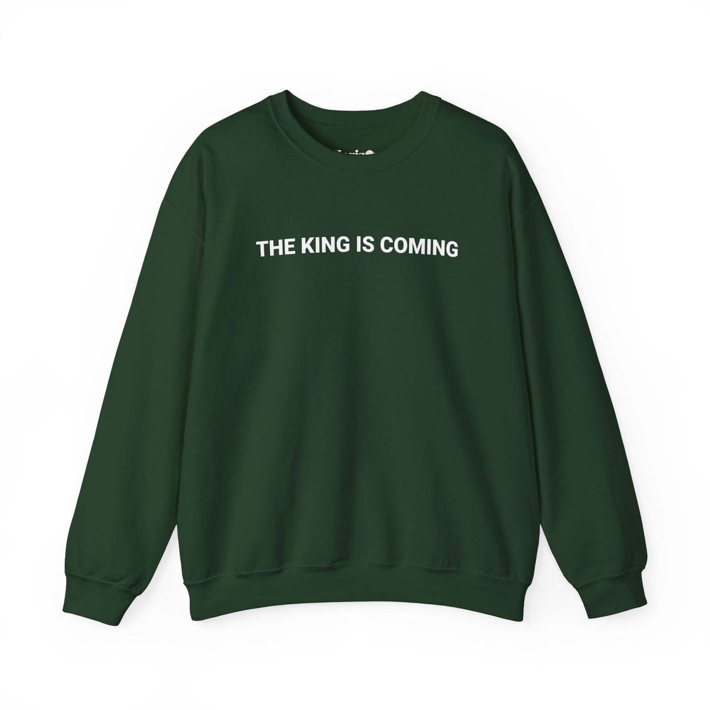 The King is Coming Sweatshirt | Classic Fit® Heavy Blend