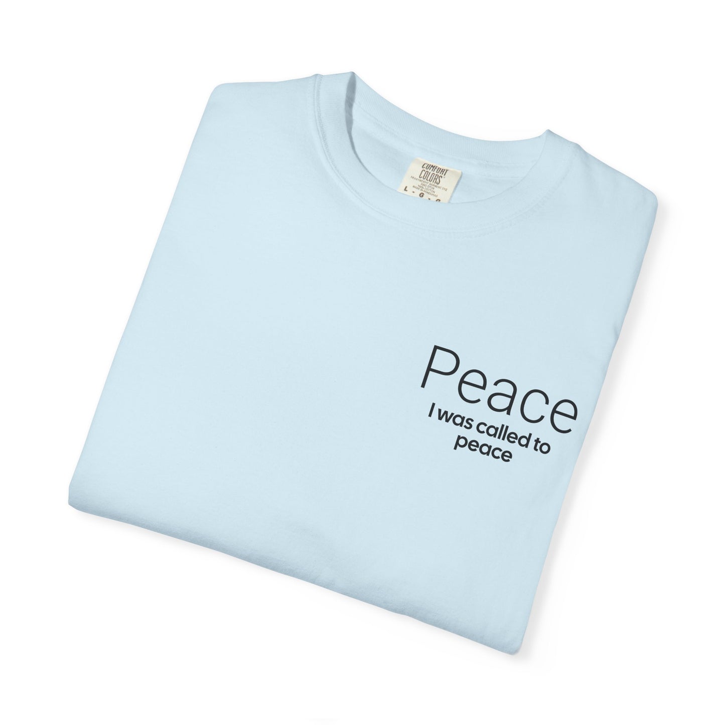 "PEACE" Fruits of The Spirit | Comfort Colors® Unisex Garment-Dyed T-shirt