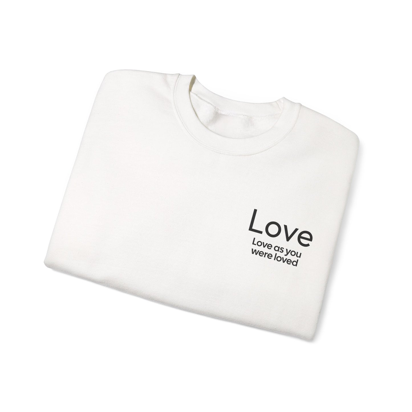 "LOVE" Fruits of The Spirit | Unisex Heavy Blend™ Crewneck Sweatshirt