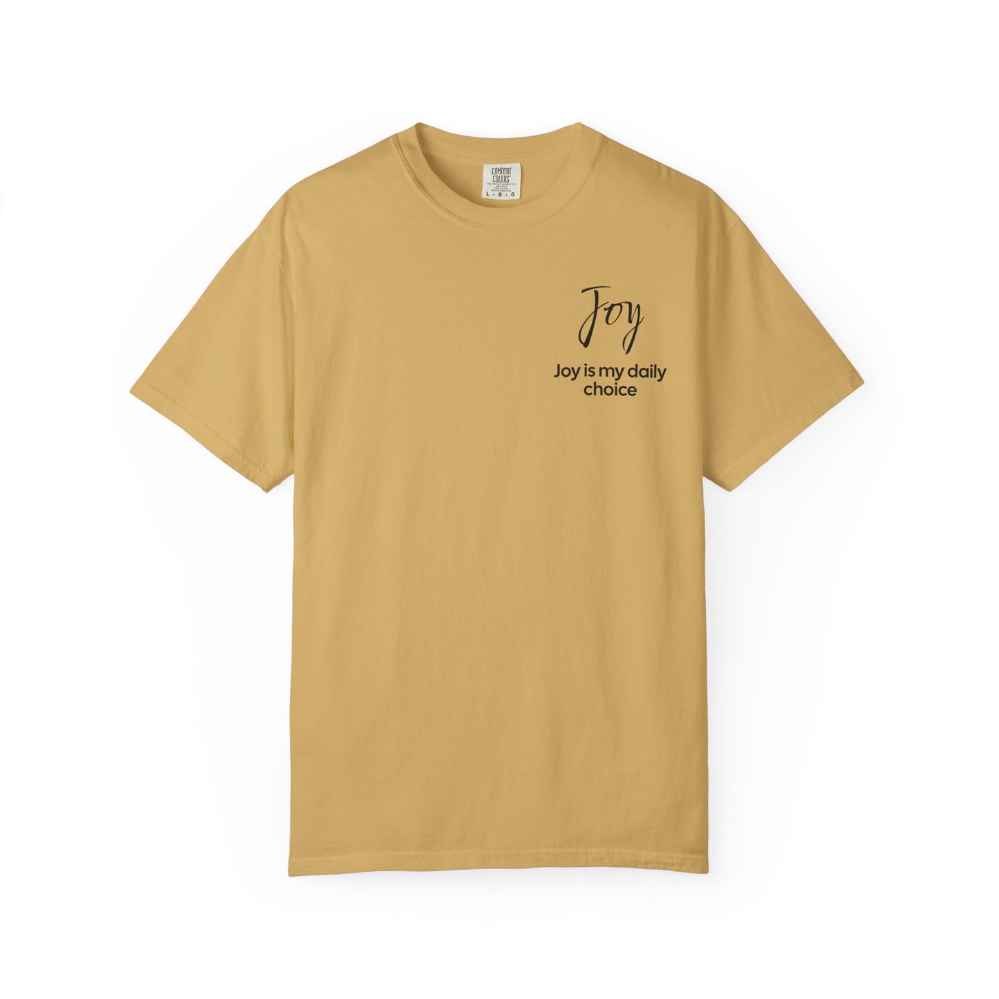 "JOY" Fruits of The Spirit | Comfort Colors® Unisex Garment-Dyed T-shirt