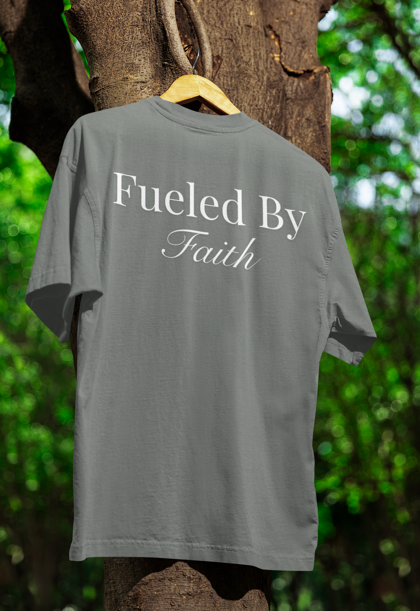 Fueled By Faith Christian T-Shirt | Comfort Colors® Soft Cotton