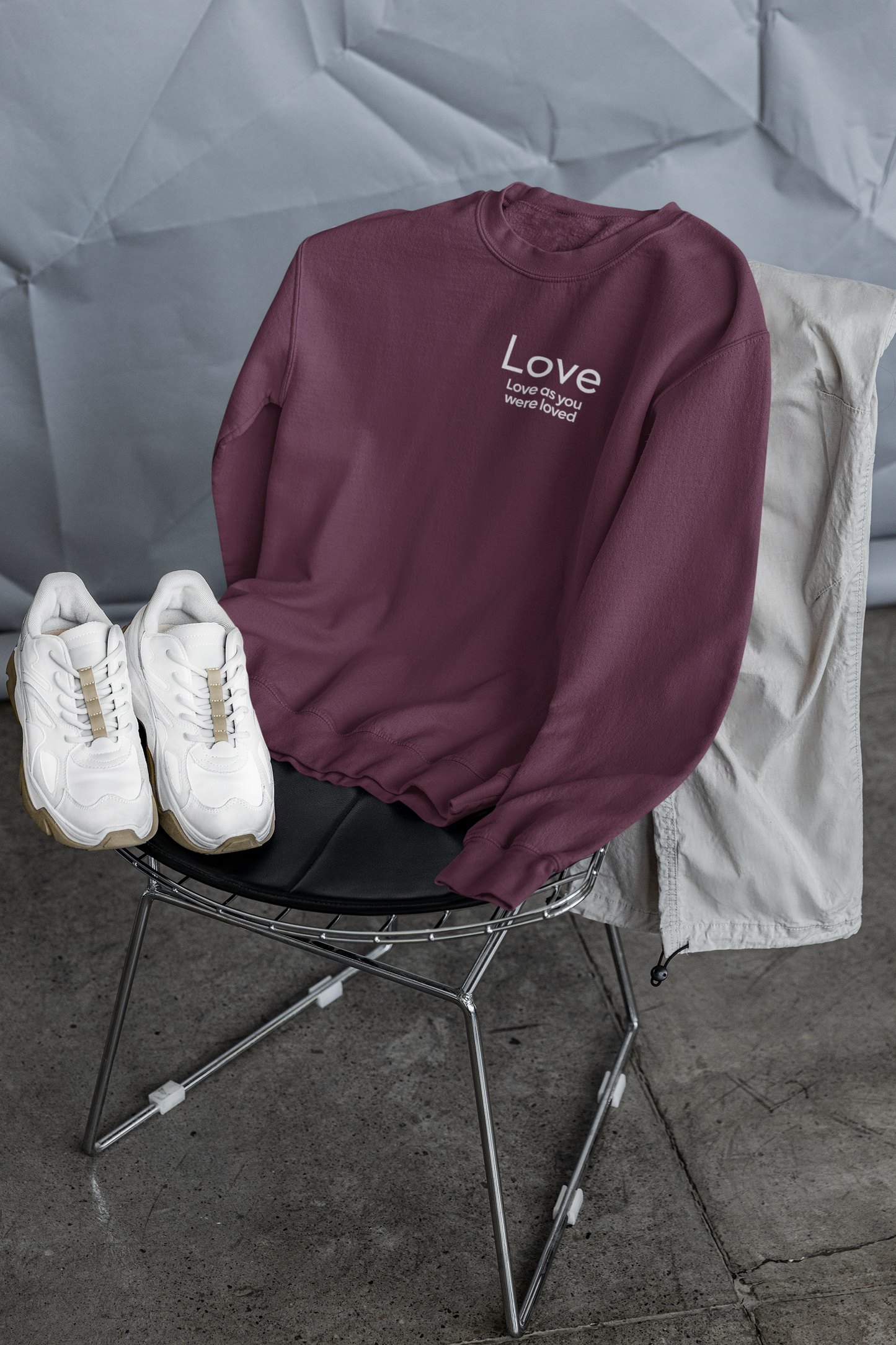 "LOVE" Fruits of The Spirit | Unisex Heavy Blend™ Crewneck Sweatshirt
