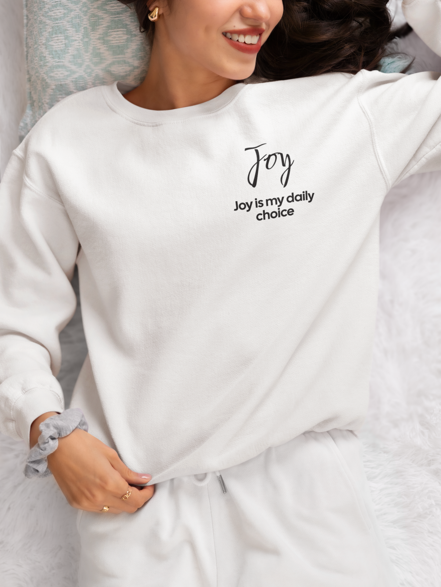 "JOY" Fruits of The Spirit | Unisex Heavy Blend™ Crewneck Sweatshirt