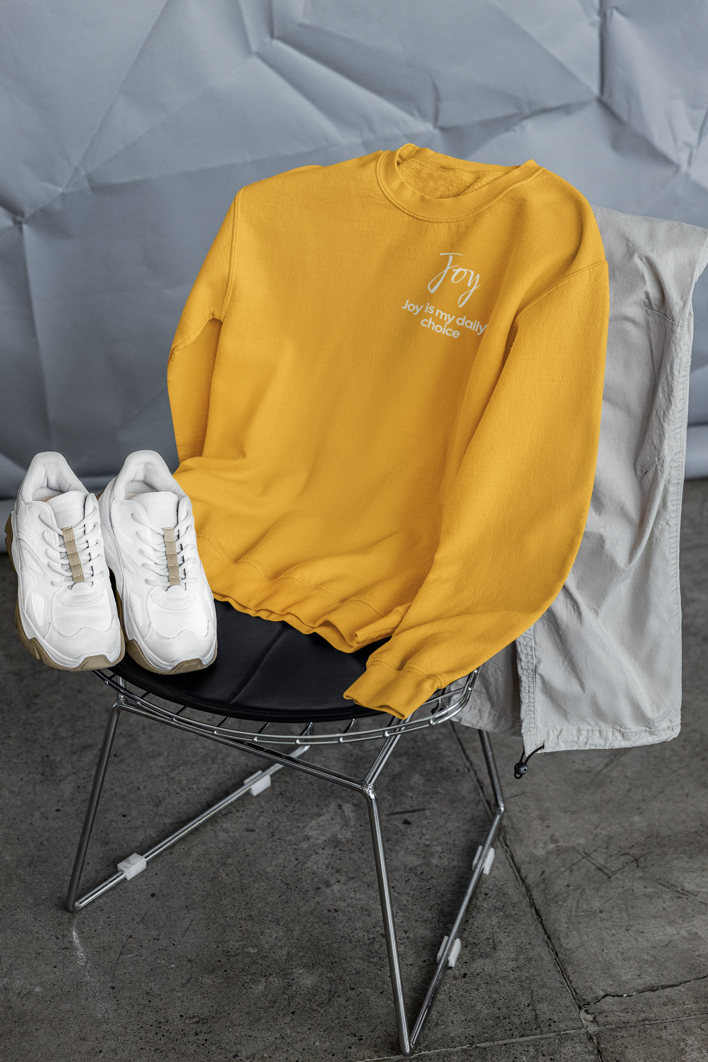 "JOY" Fruits of The Spirit | Unisex Heavy Blend™ Crewneck Sweatshirt