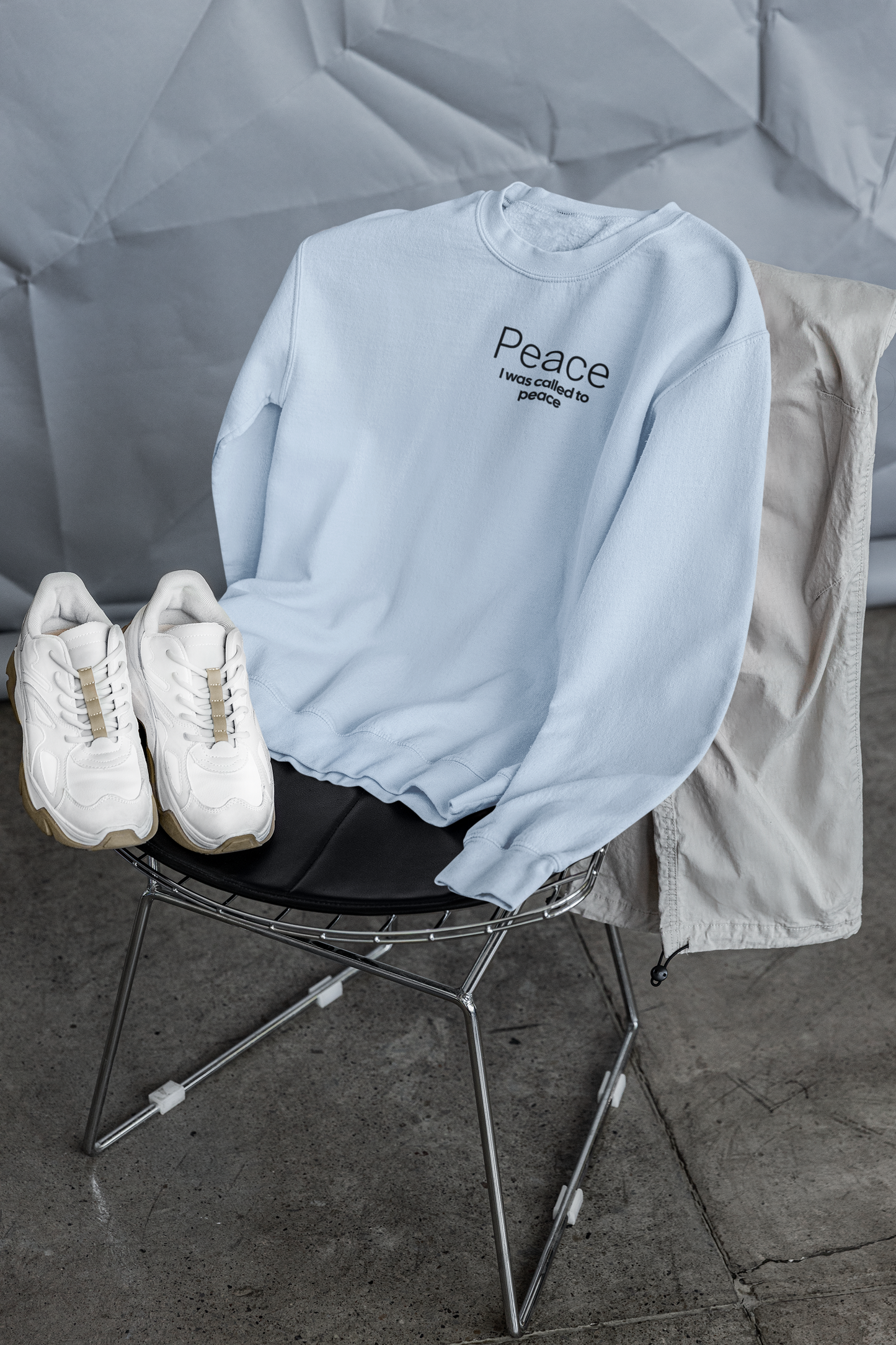 "PEACE" Fruits of The Spirit | Unisex Heavy Blend™ Crewneck Sweatshirt