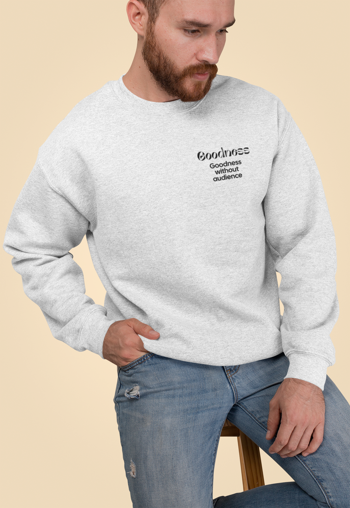 "GOODNESS" Fruits of The Spirit | Unisex Heavy Blend™ Crewneck Sweatshirt
