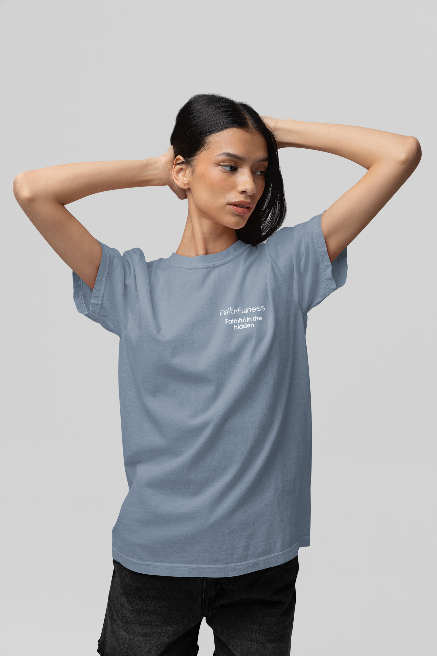 "FAITHFULNESS" Fruits of The Spirit | Comfort Colors® Unisex Garment-Dyed T-shirt