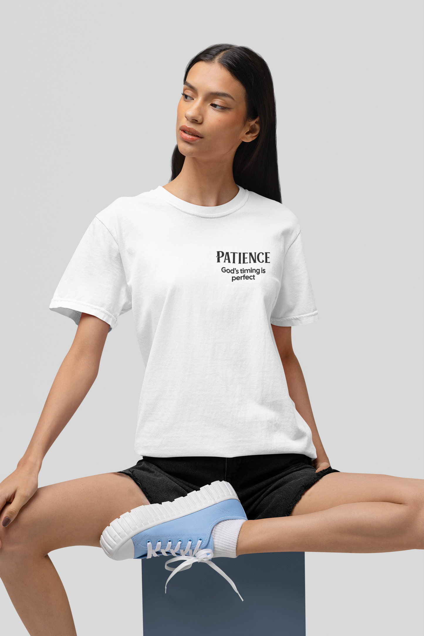 "PATIENCE" Fruits of The Spirit | Comfort Colors® Unisex Garment-Dyed T-shirt