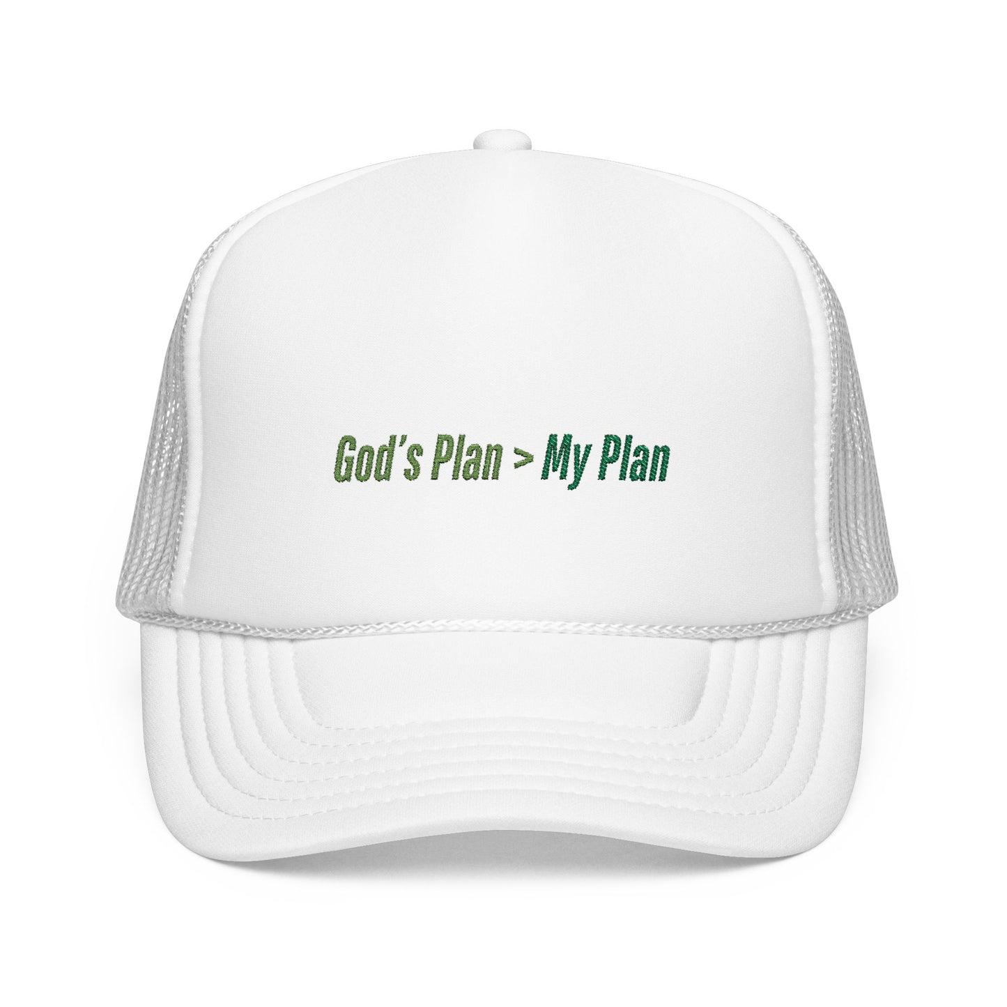 God's Plan Trucker Hat | OTTO CAP® 100% Polyester