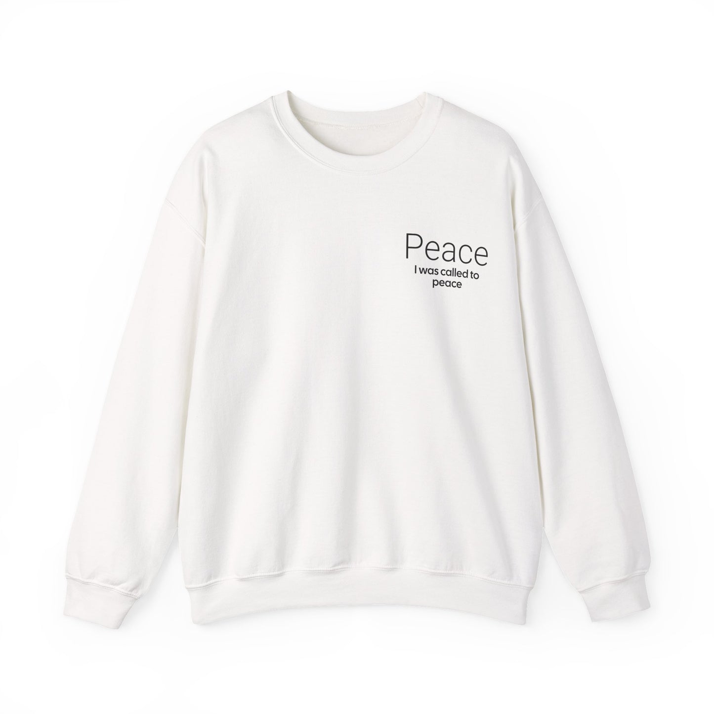 "PEACE" Fruits of The Spirit | Unisex Heavy Blend™ Crewneck Sweatshirt
