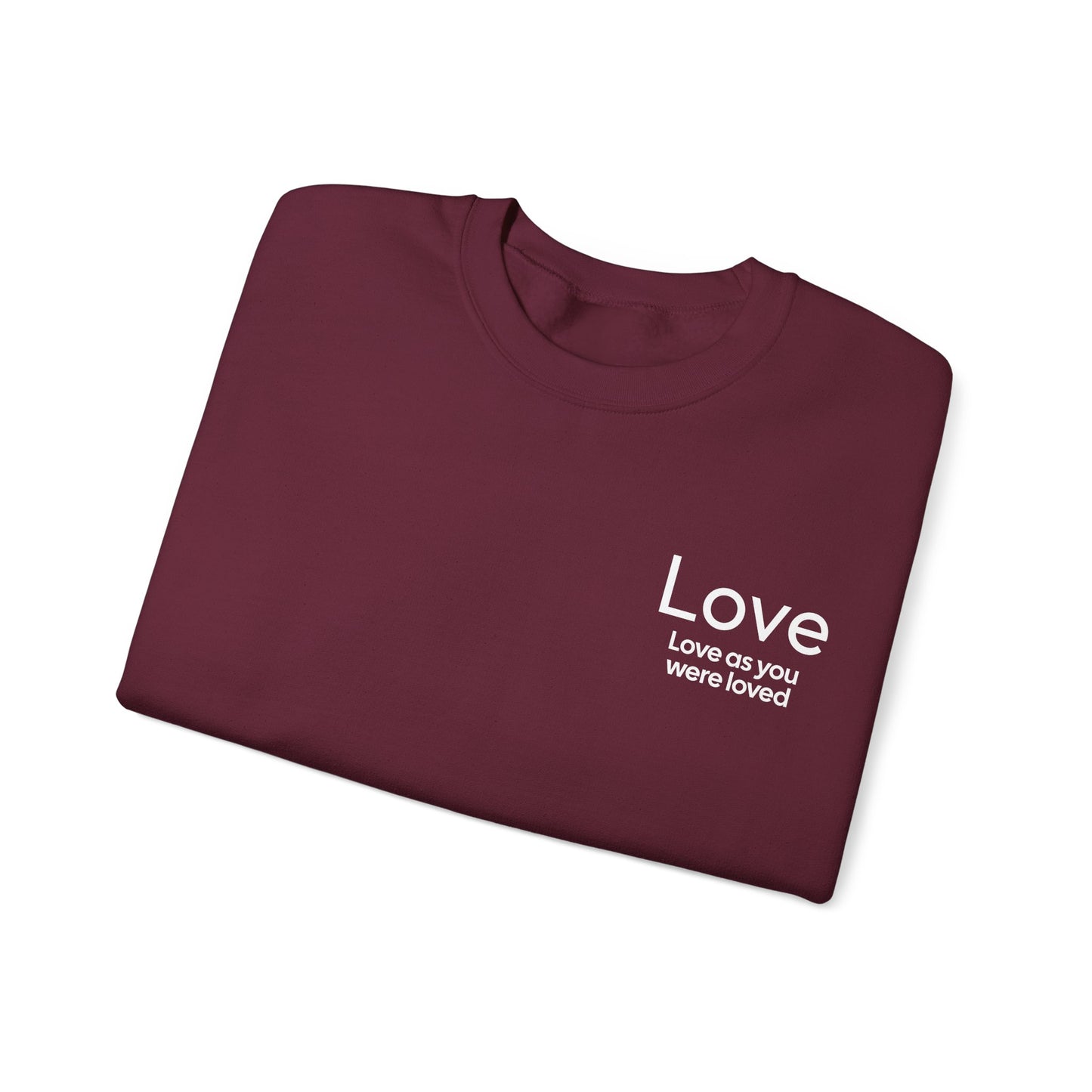 "LOVE" Fruits of The Spirit | Unisex Heavy Blend™ Crewneck Sweatshirt