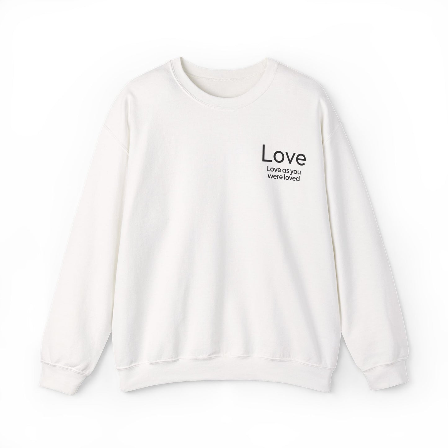 "LOVE" Fruits of The Spirit | Unisex Heavy Blend™ Crewneck Sweatshirt
