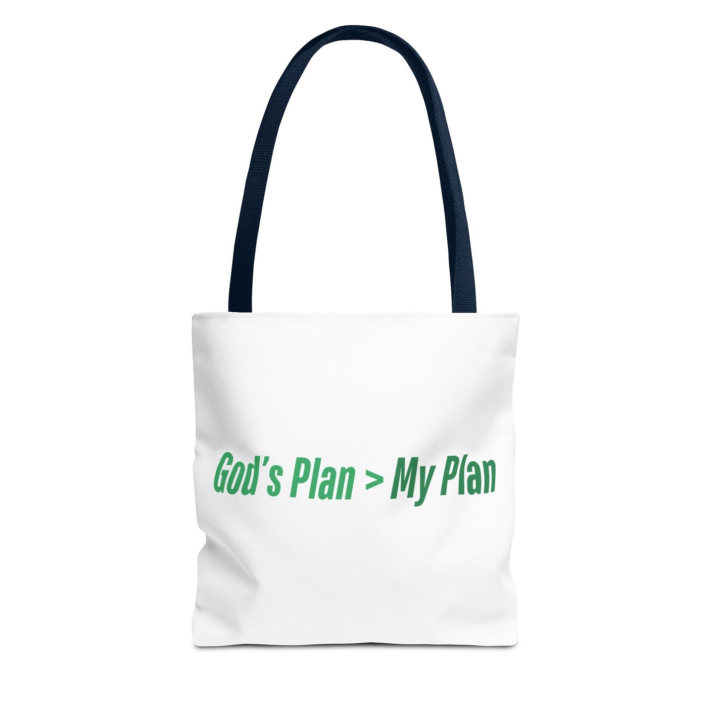 God's Plan Tote Bag | High Durable® 100% Polyester