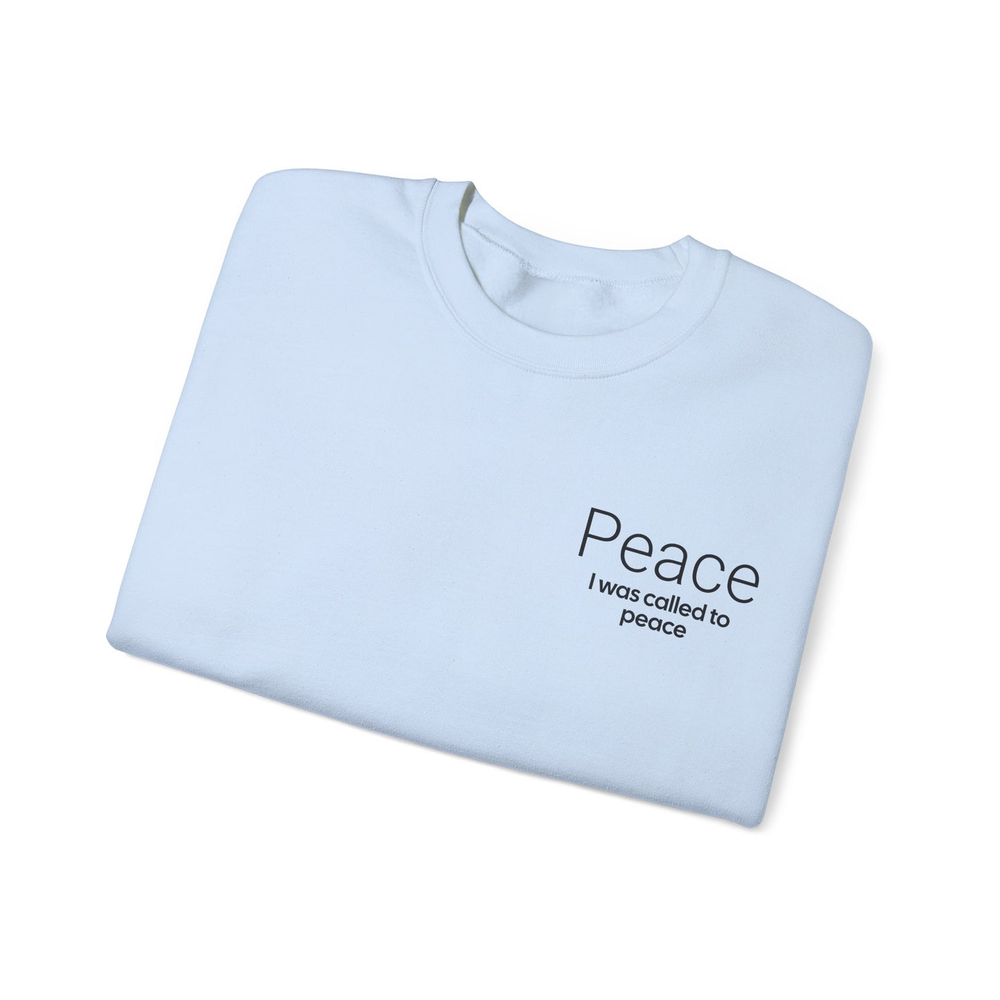 "PEACE" Fruits of The Spirit | Unisex Heavy Blend™ Crewneck Sweatshirt