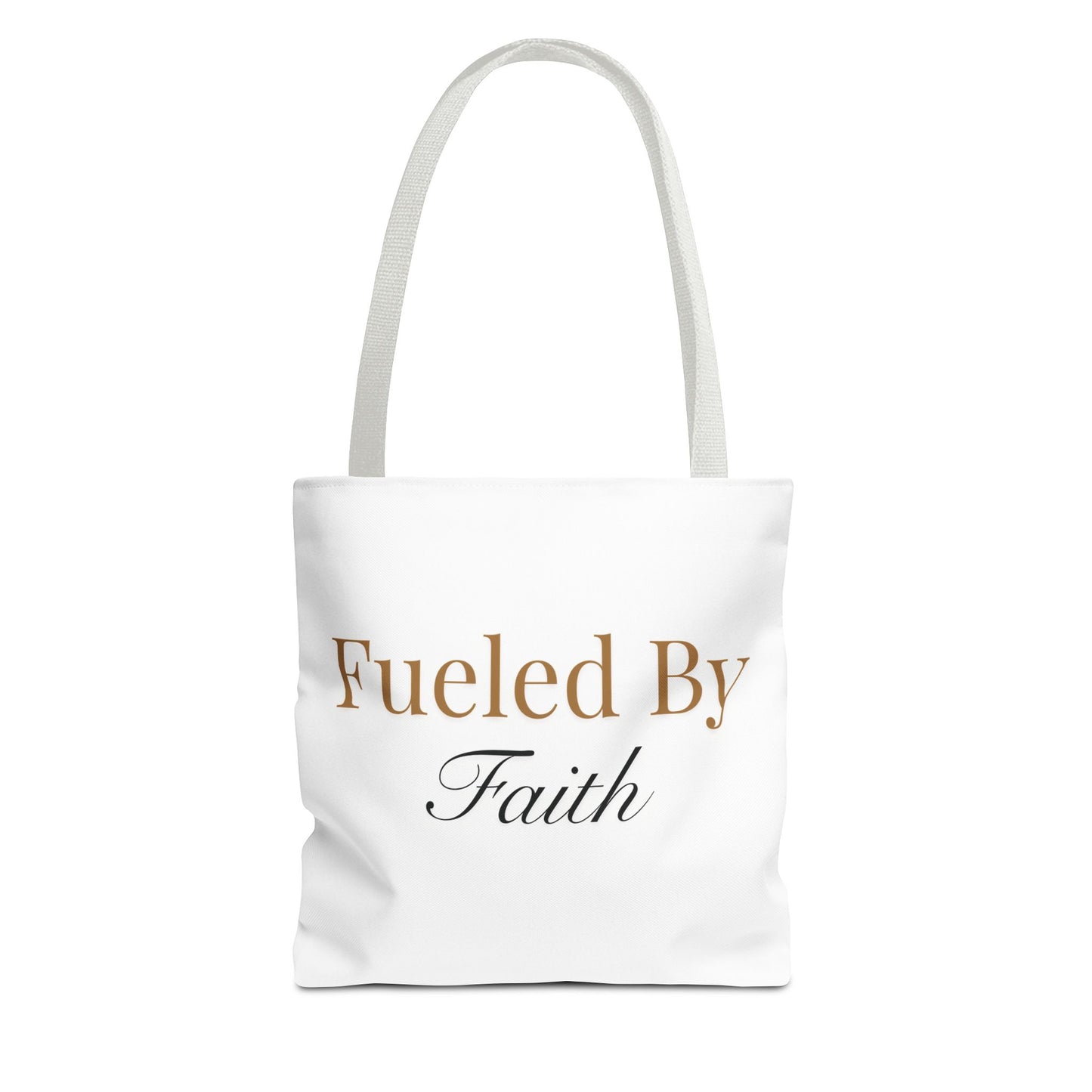 Fueled By Faith Tote Bag | High Durable® 100% Polyester
