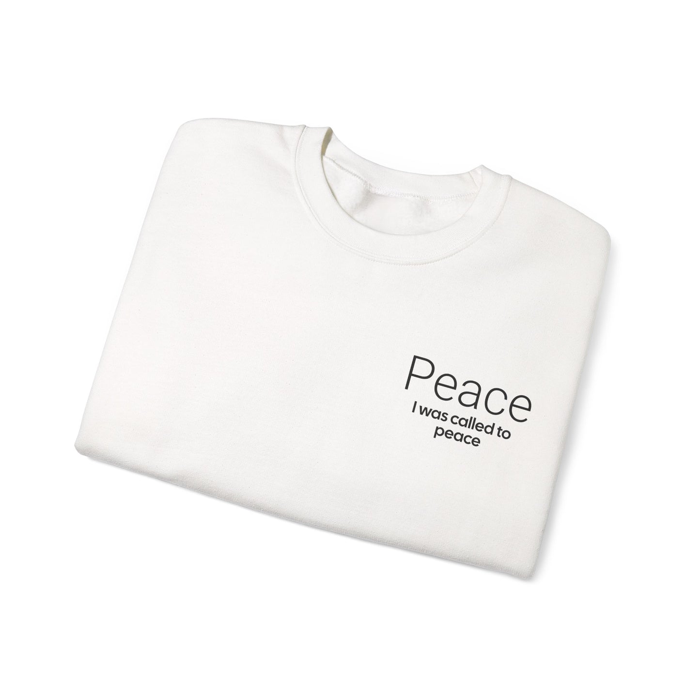 "PEACE" Fruits of The Spirit | Unisex Heavy Blend™ Crewneck Sweatshirt