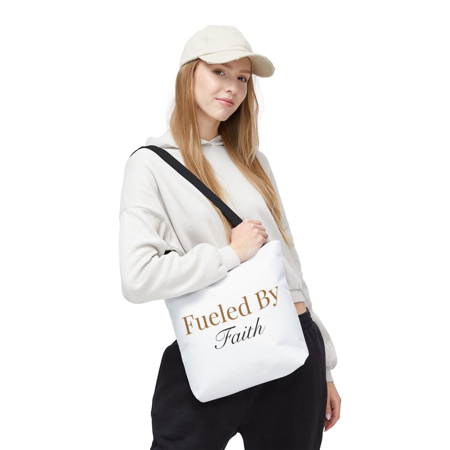 Fueled By Faith Tote Bag | High Durable® 100% Polyester
