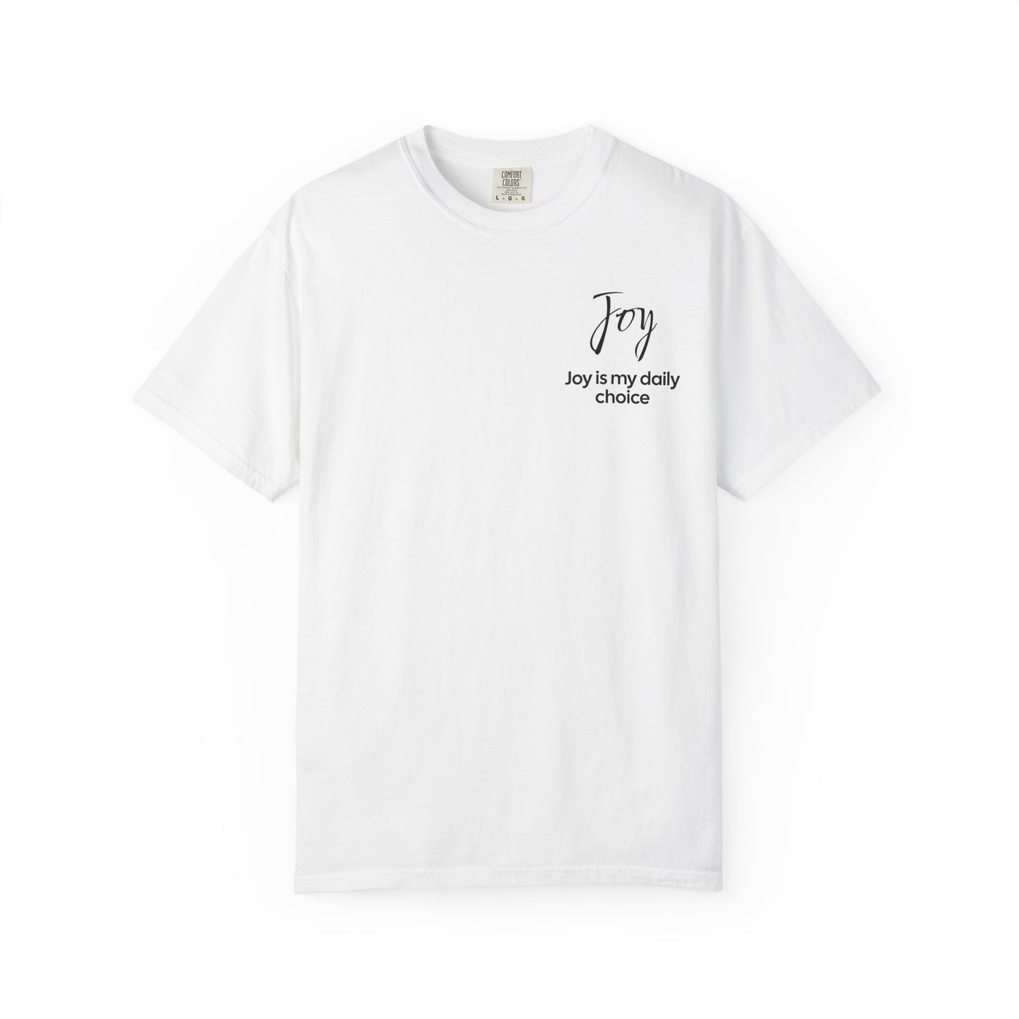 "JOY" Fruits of The Spirit | Comfort Colors® Unisex Garment-Dyed T-shirt