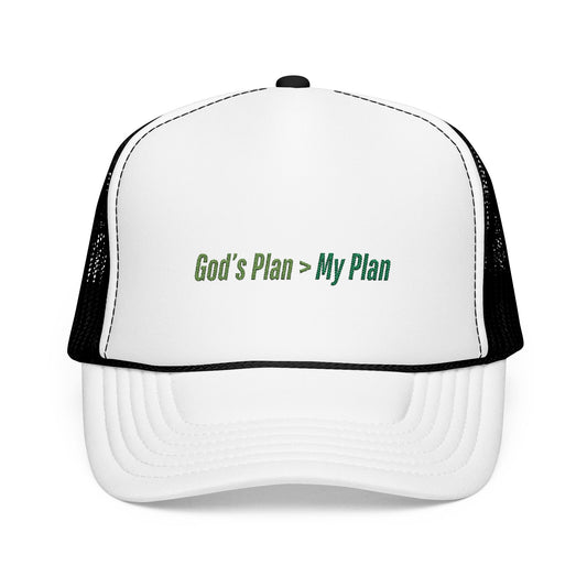 God's Plan Trucker Hat | OTTO CAP® 100% Polyester