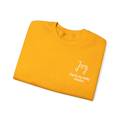 "JOY" Fruits of The Spirit | Unisex Heavy Blend™ Crewneck Sweatshirt