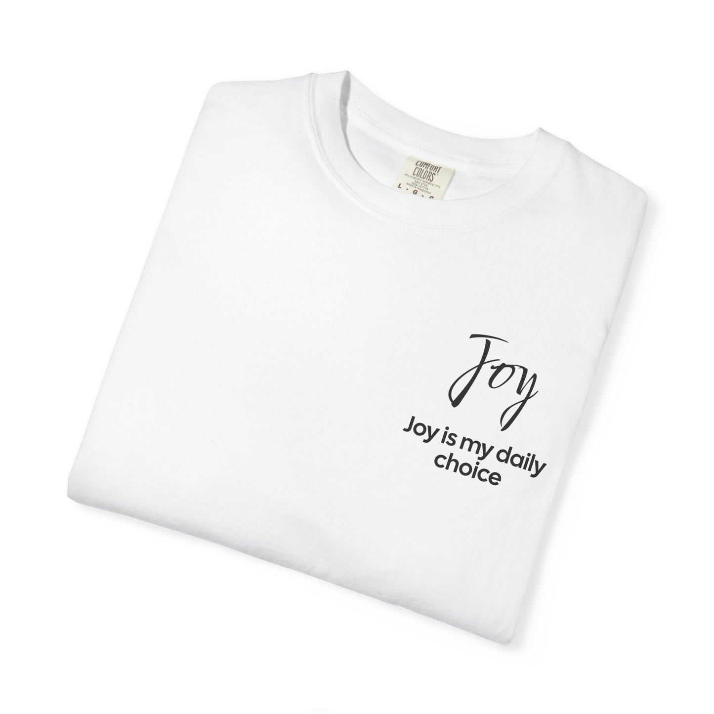 "JOY" Fruits of The Spirit | Comfort Colors® Unisex Garment-Dyed T-shirt