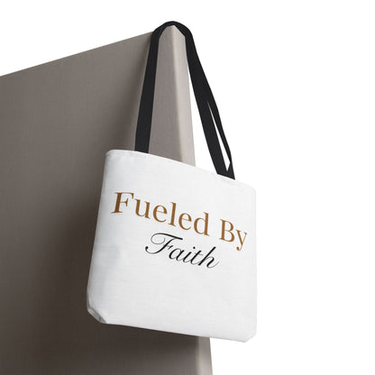 Fueled By Faith Tote Bag | High Durable® 100% Polyester