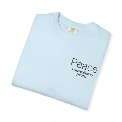 "PEACE" Fruits of The Spirit | Comfort Colors® Unisex Garment-Dyed T-shirt