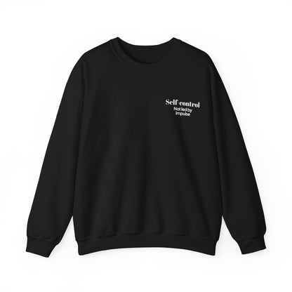 "SELF-CONTROL" Fruits of The Spirit | Unisex Heavy Blend™ Crewneck Sweatshirt