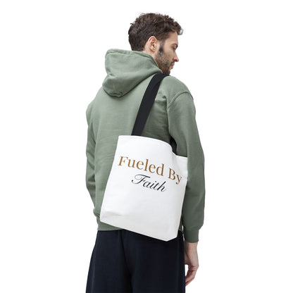 Fueled By Faith Tote Bag | High Durable® 100% Polyester