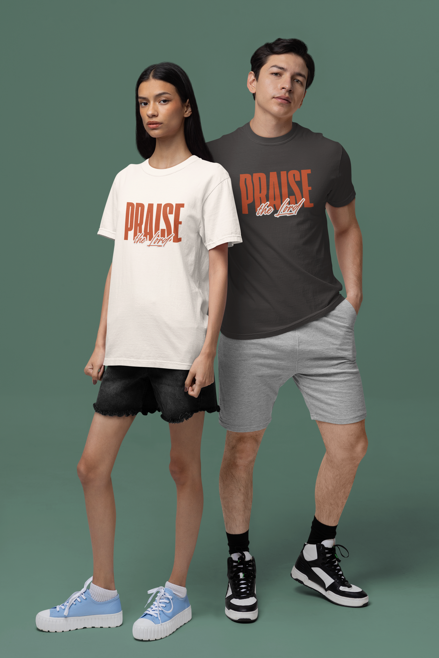 Praise the Lord Christian T-Shirt | Comfort Colors® Soft Cotton