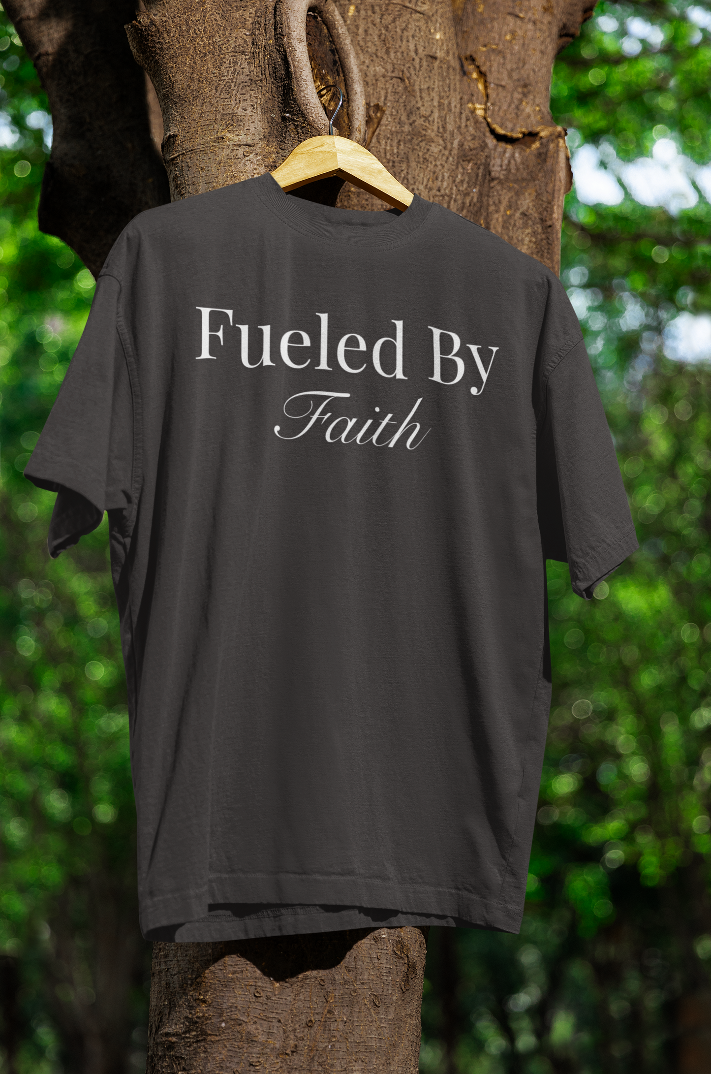 Fueled By Faith Christian T-Shirt | Comfort Colors® Soft Cotton