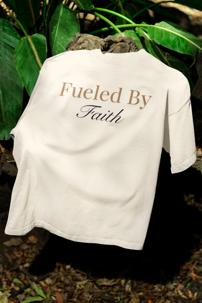 Fueled By Faith Christian T-Shirt | Comfort Colors® Soft Cotton