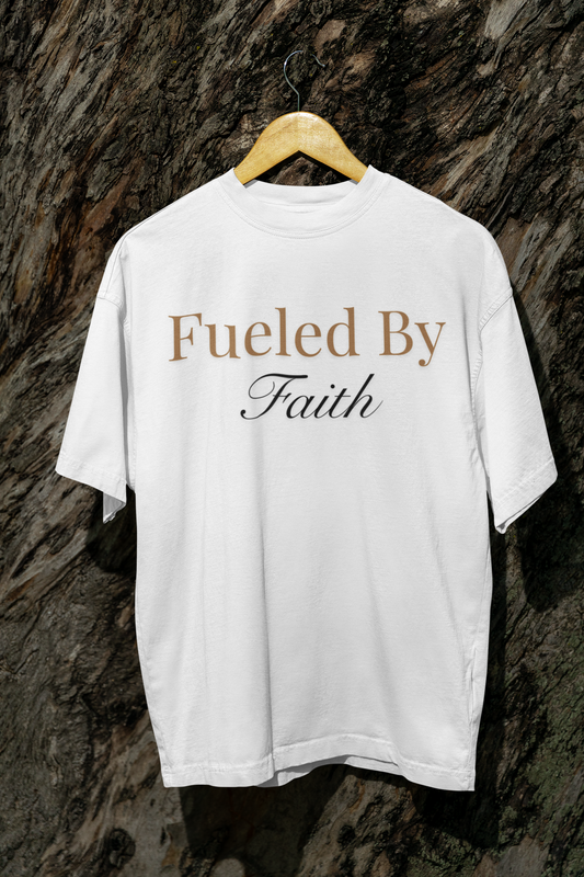 Fueled By Faith Christian T-Shirt | Comfort Colors® Soft Cotton