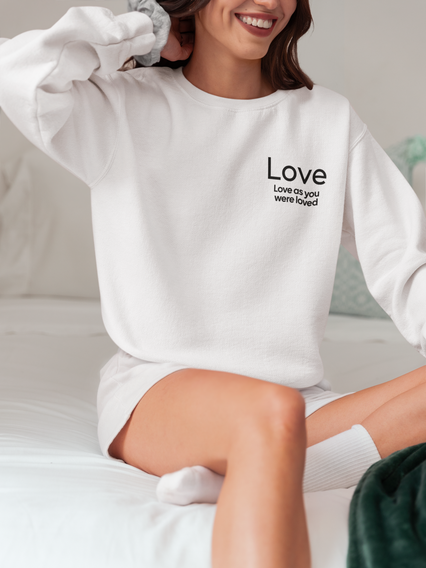 "LOVE" Fruits of The Spirit | Unisex Heavy Blend™ Crewneck Sweatshirt