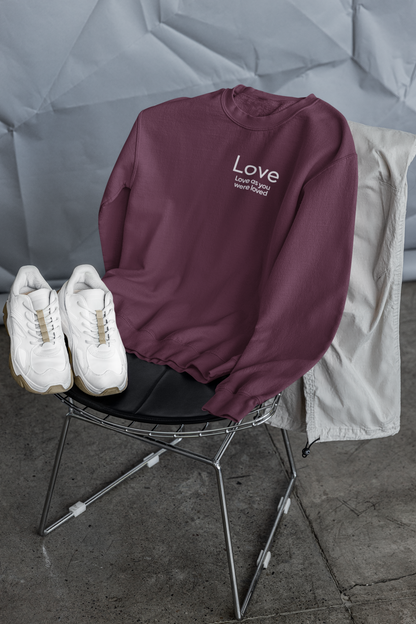 "LOVE" Fruits of The Spirit | Unisex Heavy Blend™ Crewneck Sweatshirt