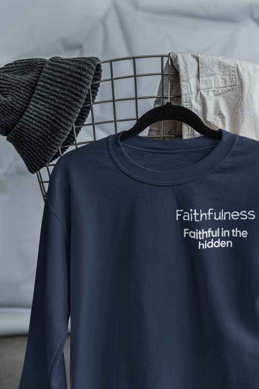 "FAITHFULNESS" Fruits of The Spirit | Unisex Heavy Blend™ Crewneck Sweatshirt