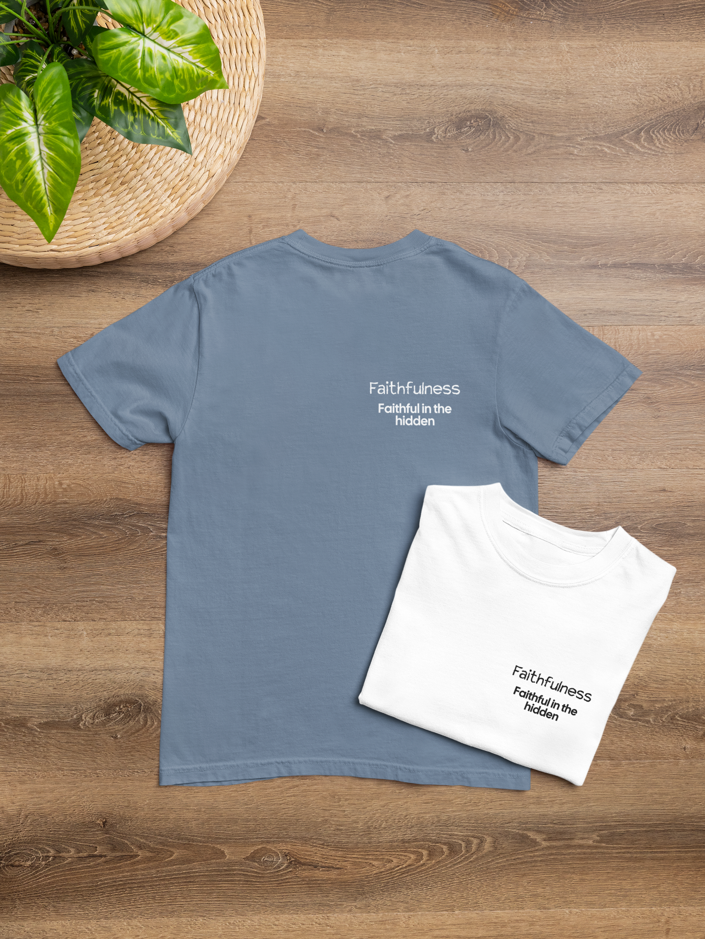 "FAITHFULNESS" Fruits of The Spirit | Comfort Colors® Unisex Garment-Dyed T-shirt