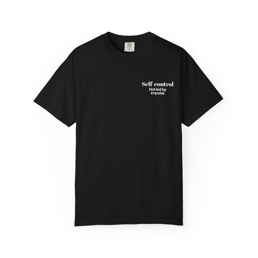 "SELF-CONTROL" Fruits of The Spirit | Comfort Colors® Unisex Garment-Dyed T-shirt