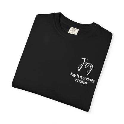 "JOY" Fruits of The Spirit | Comfort Colors® Unisex Garment-Dyed T-shirt