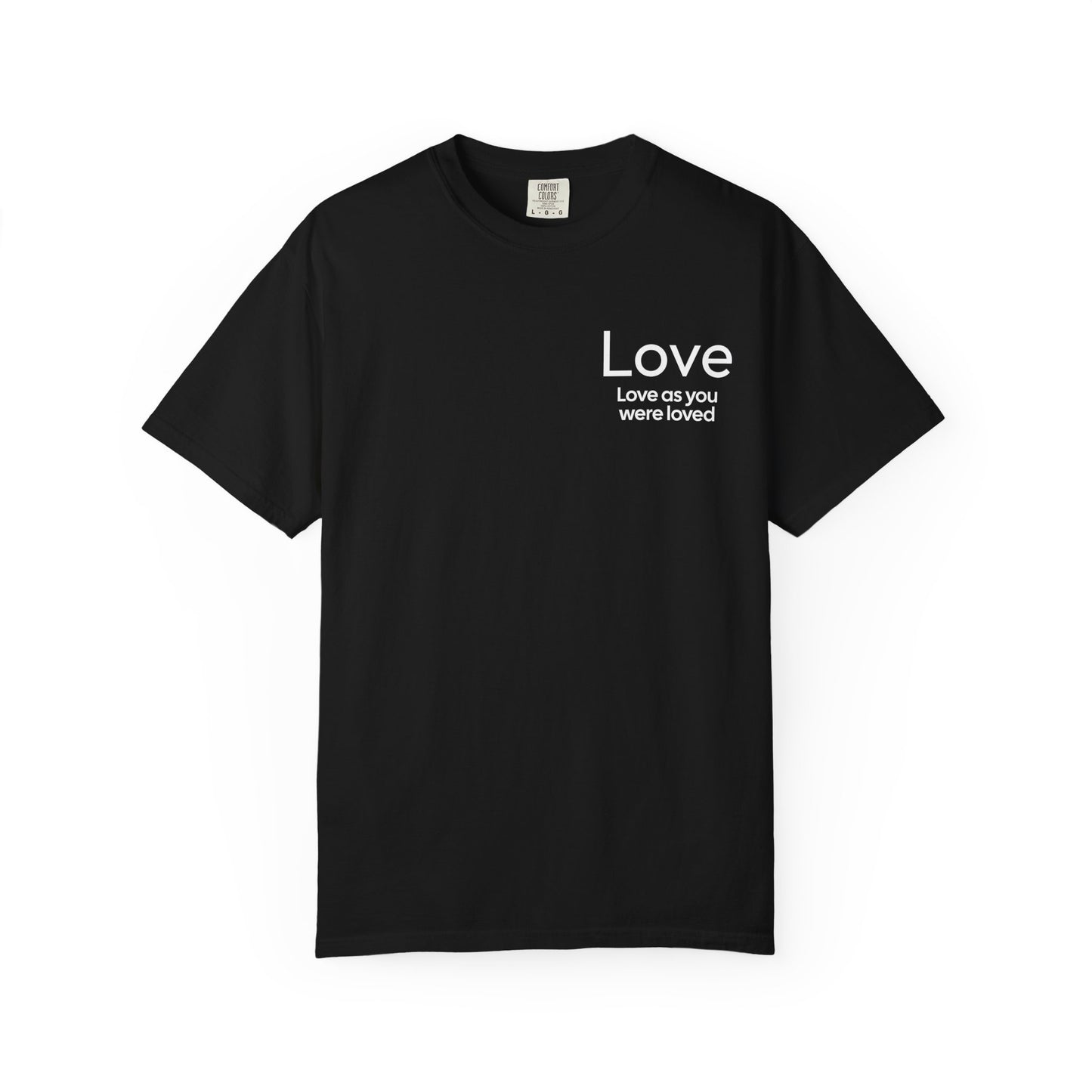 "LOVE" Fruits of The Spirit | Comfort Colors® Unisex Garment-Dyed T-shirt