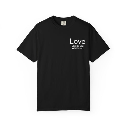 "LOVE" Fruits of The Spirit | Comfort Colors® Unisex Garment-Dyed T-shirt