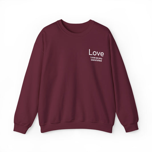 "LOVE" Fruits of The Spirit | Unisex Heavy Blend™ Crewneck Sweatshirt