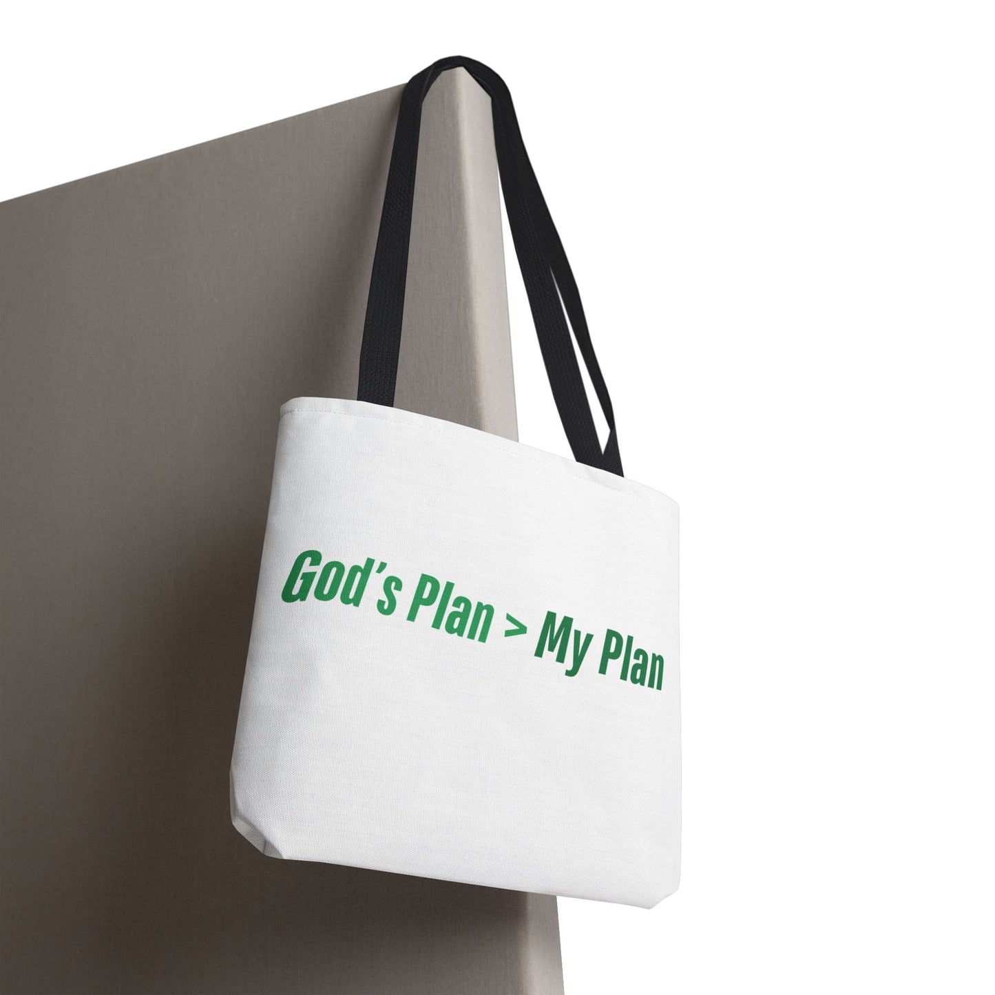 God's Plan Tote Bag | High Durable® 100% Polyester